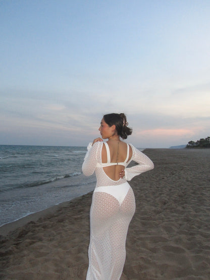CONJUNTO BIKINI + VESTIDO SIRENA