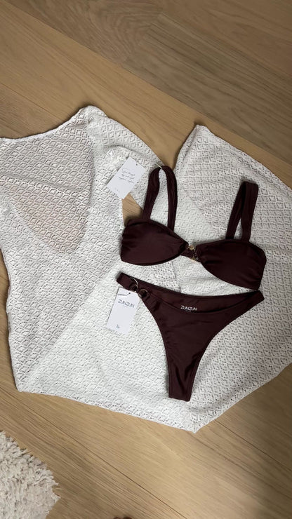 CONJUNTO BIKINI + VESTIDO SIRENA